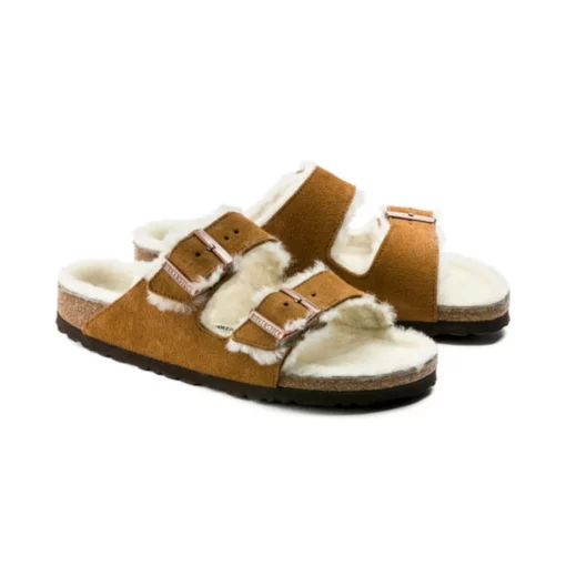 Birkenstock Arizona fur Brown - Image 2