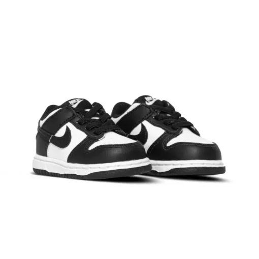 Nike Kids Dunk low White Black - Image 2