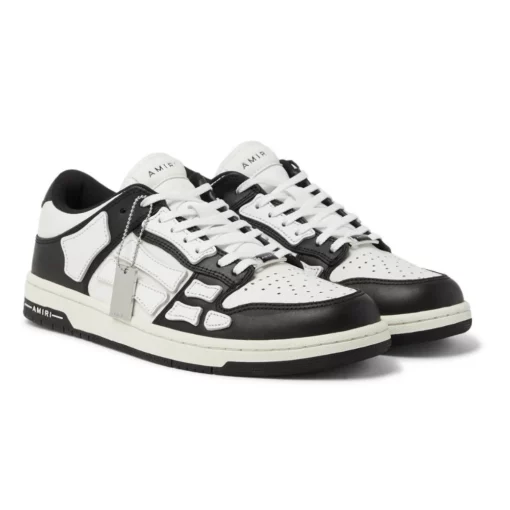 Amiri Skeleton Low Black White toe - Image 2