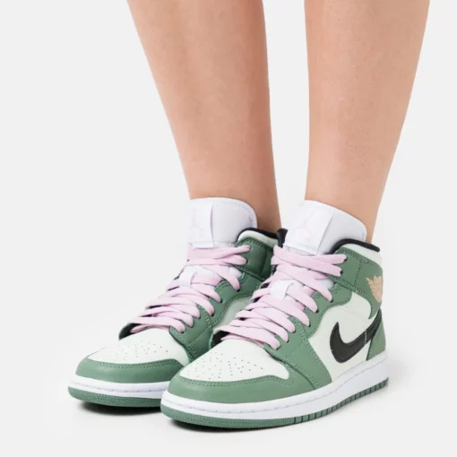 Nike Air jordan 1 Mid Dutch Green - Image 4