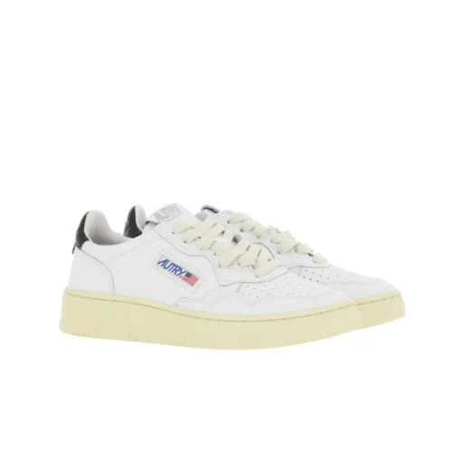 Autry Medalist Low Sneakers White Black - Image 2