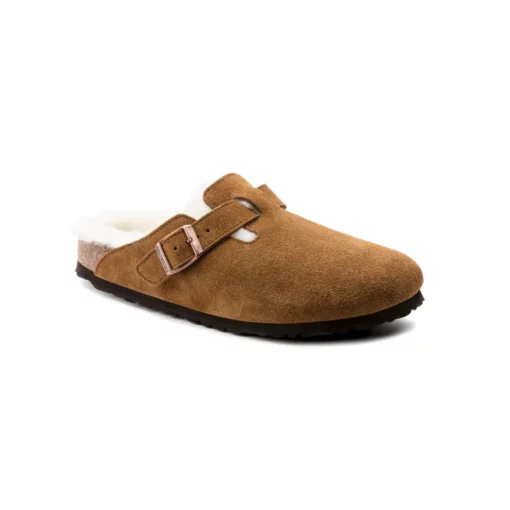 Birkenstock Boston Shearling Fur Brown - Image 2