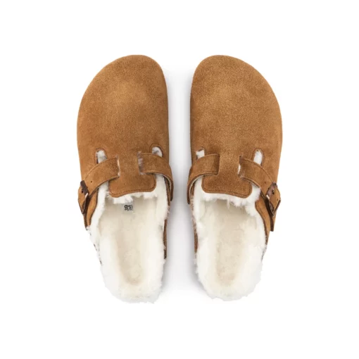 Birkenstock Boston Shearling Fur Brown - Image 3