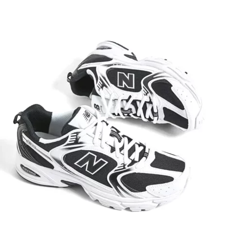 New Balance 530 Trainers Black White - Image 2