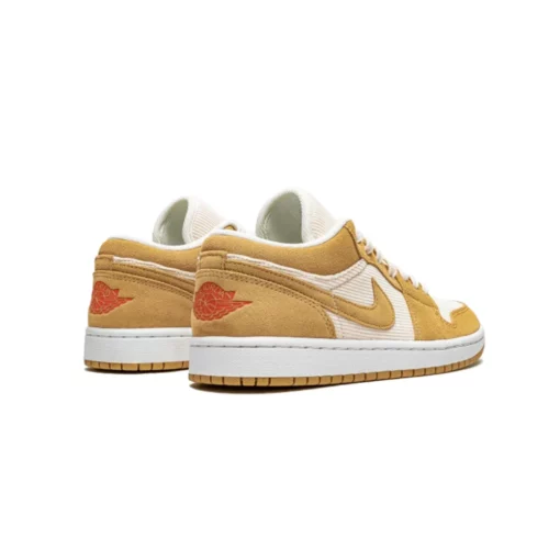 Air Jordan 1 Low SE Twine Orange Quartz Corduroy (W) - Image 2