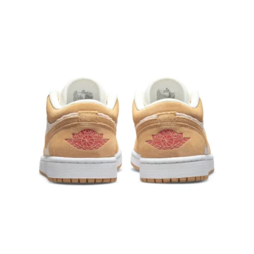 Air Jordan 1 Low SE Twine Orange Quartz Corduroy (W) - Image 3