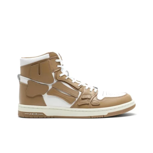 Amiri Skel High Top Beige White