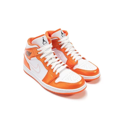 Nike Air Jordan 1 Mid Se Electro Orange - Image 2