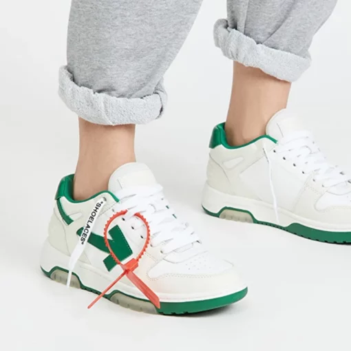 Off White OOO White Green - Image 3