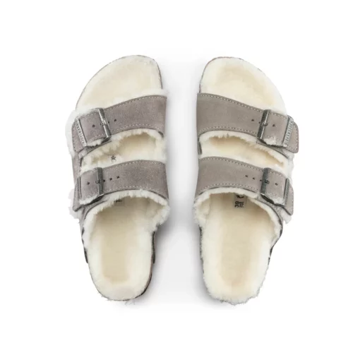 Birkenstock Arizona fur Grey - Image 4