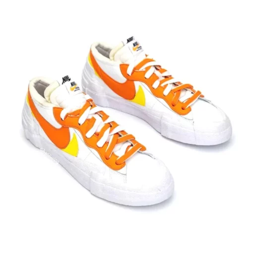 Nike Sacai x Blazer Low Magma Orange - Image 2