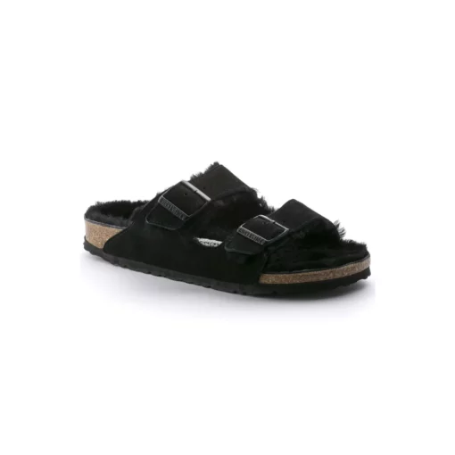 Birkenstock Arizona fur All Black - Image 2