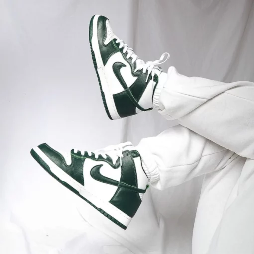 Nike Dunk High Spartan Green - Image 3