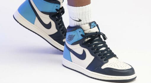 Nike Air Jordan 1 Retro High Obsidian UNC - Image 10