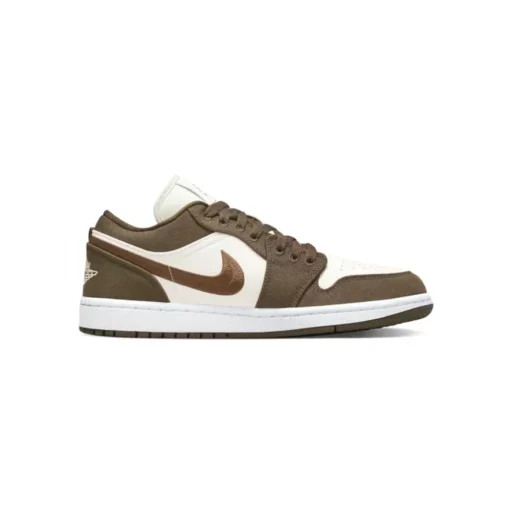 Air Jordan 1 Low Brown Canvas