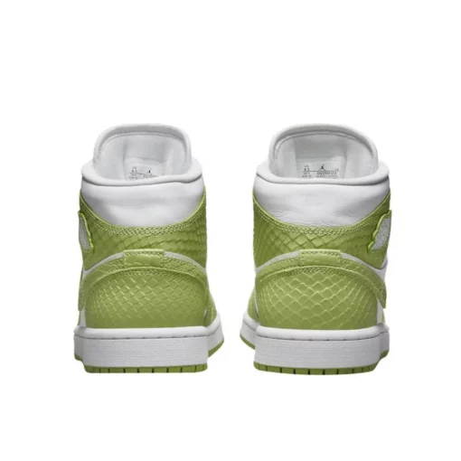 Nike Air Jordan 1 Mid Green Python - Image 4