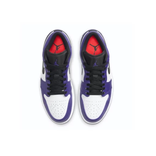 Nike Air Jordan 1 Low Court Purple White - Image 3