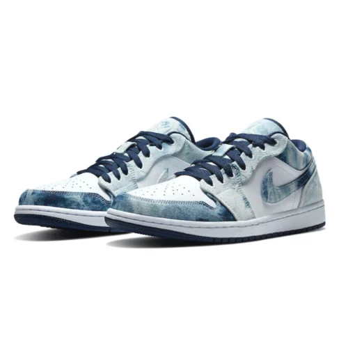 Nike Air Jordan 1 Low Se Washed Denim - Image 2