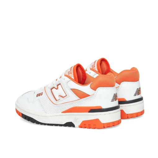 New Balance 550 Leather Varsity Orange - Image 2