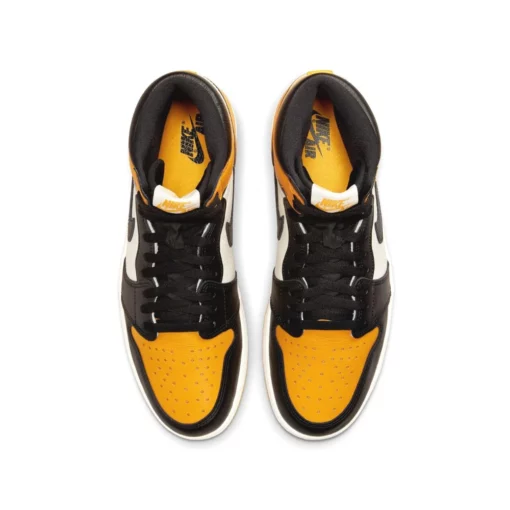 Nike Air Jordan 1 Retro High OG Yellow Toe - Image 4