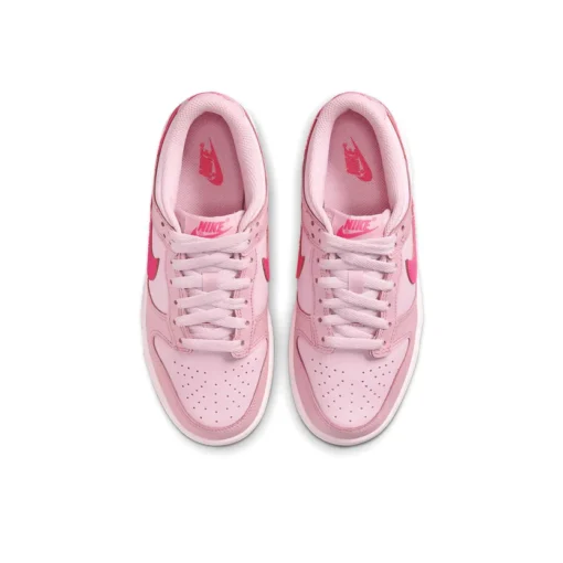 NIKE DUNK LOW TRIPLE PINK GS - Image 7