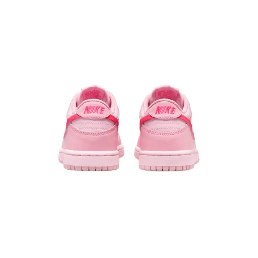 NIKE DUNK LOW TRIPLE PINK GS - Image 4