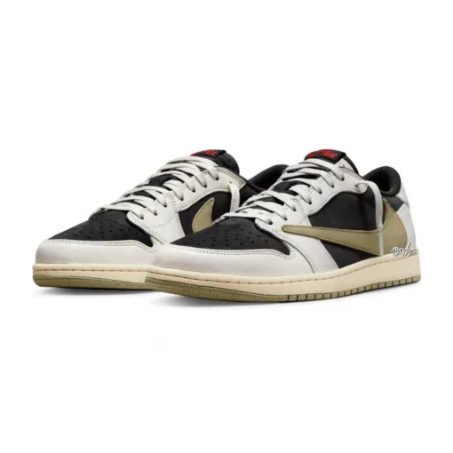 Travis Scott X Nike Air Jordan 1 Low Olive - Image 2