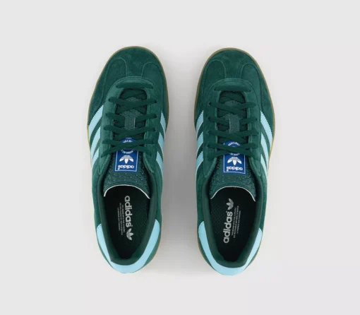 ADIDAS GAZELLE INDOOR COLLEGIATE GREEN HAZY SKY - Image 3