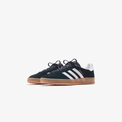 ADIDAS GAZELLE INDOOR CORE BLACK CLOUD WHITE - Image 2