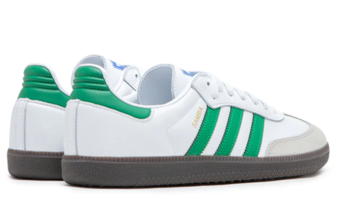 ADIDAS SAMBA OG WHITE GREEN GREY - Image 3