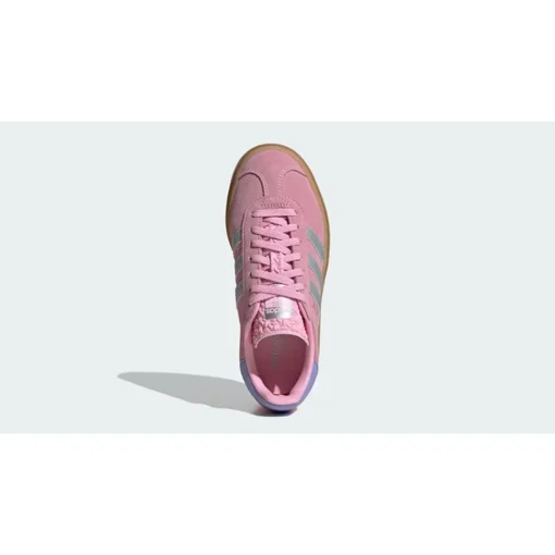 ADIDAS GAZELLE BOLD TRUE PINK SILVER METALLIC LIGHT PURPLE GS - Image 3