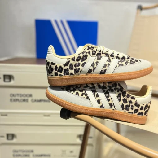 Adidas Samba Preloved Leopard Print White - Image 6