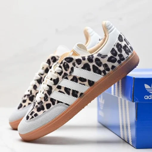 Adidas Samba Preloved Leopard Print White - Image 5